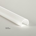 VK/D2/AL - Προφίλ αλουμινίου για LED ταινίες, IP20. 2000x30x16mm