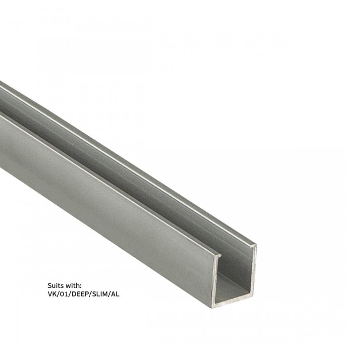 VK/K01/SLIM/W - Κάλυμμα για προφίλ VK/01/SLIM. Ματ. 2000x12x2.5mm VK/K01/SLIM/W - Κάλυμμα για προφίλ VK/01/SLIM. Ματ. 2000x12x2.5mm