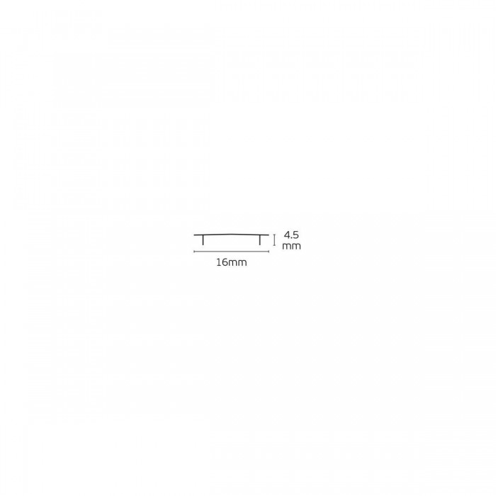 VK/K01/B -<p>Κάλυμμα για προφίλ, Μαύρο. 2000x16x4.5mm</p> VK/K01/B -<p>Κάλυμμα για προφίλ, Μαύρο. 2000x16x4.5mm</p>