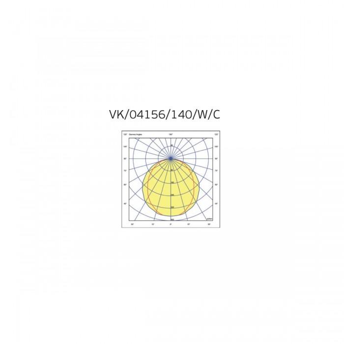  VK/04156/112/W/C - LED Γραμμικό φωτιστικό, οροφής/κρεμαστό, 21W, 3.200lm, 112cm, 4000K, 220-240V, IP20, λευκό