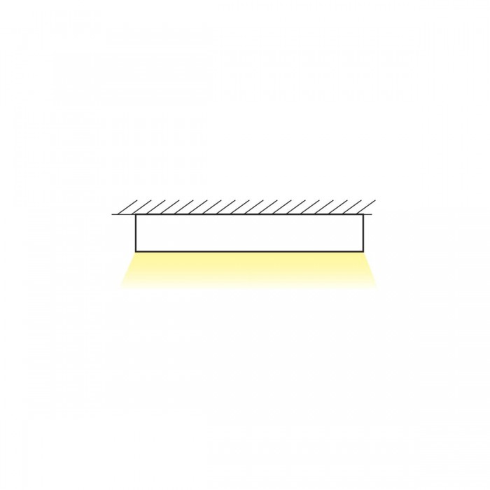 VK/04158/197/B/C - LED Γραμμικό φωτιστικό, οροφής/κρεμαστό, 37W, 5.600lm, 197cm, 4000K, 220-240V, IP20, μαύρο