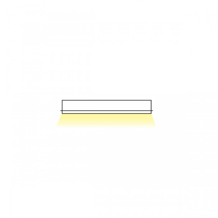 VK/04461/114/C - LED Γραμμικό φωτιστικό slim, χωνευτό Trimless, 20W, 3.445lm, 114cm, 4000K, 220-240V, IP20