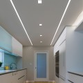 VK/04461/114/C - LED Γραμμικό φωτιστικό slim, χωνευτό Trimless, 20W, 3.445lm, 114cm, 4000K, 220-240V, IP20