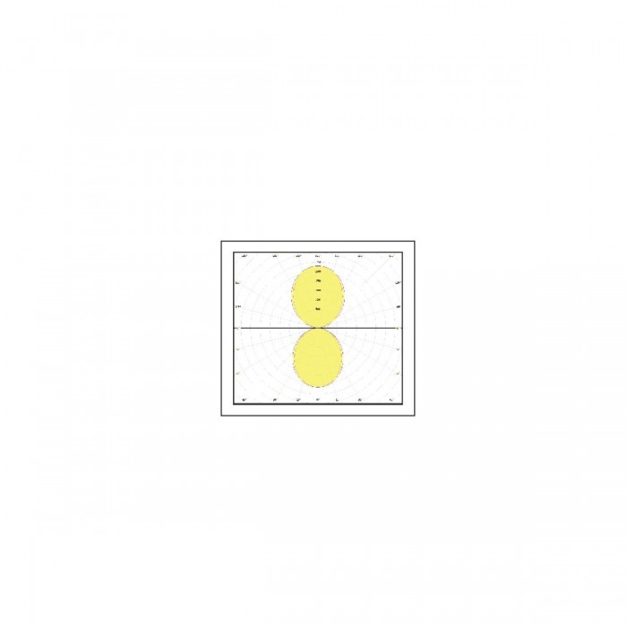 VK/04463/142/B/W - LED Γραμμικό φωτιστικό πάνω-κάτω, κρεμαστό 21W/3.430lm πάνω, 26W/4.350lm κάτω, 142cm, 3000K, 220-240V, IP20, μαύρο 