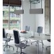 VK/04562/120/G/W/DA - MUTE, Ηχομονωτικά φωτιστικά Led, Up/Down. 3000K. 45W. 6300lm (Up 2100lm, Down 4200lm). Up 130°/Down 65°, CRI>80. IP20,  Dimmable DALI, γκρι