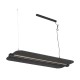 VK/04563/132/B-G/C/DA - MUTE, Ηχομονωτικά φωτιστικά Led, Up/Down. 4000K. 60W. 7200lm. Up 125°/Down 60°, CRI>80. IP20, Dimmable DALI, μαύρο-γκρι VK/04563/132/B-G/C/DA - MUTE, Ηχομονωτικά φωτιστικά Led, Up/Down. 4000K. 60W. 7200lm. Up 125°/Down 60°, CRI>80. IP20, Dimmable DALI, μαύρο-γκρι