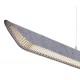 VK/04564/138G/W/DA - MUTE, Ηχομονωτικά φωτιστικά Led, 3000K. 36W. 4400lm. 75°, CRI>80. L. 138.2cm IP20,  Dimmable DALI, γκρι