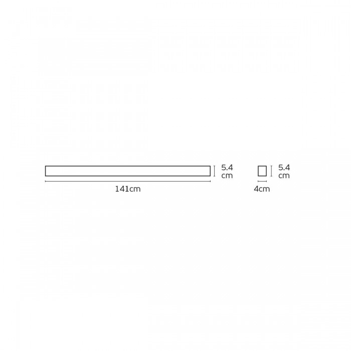 VK/04634/141/W/C - Dark LΕD γραμμικό φωτιστικό, 4000K, 19W, 3.750lm, 141cm, CRI>80, IP20, λευκό VK/04634/141/W/C - Dark LΕD γραμμικό φωτιστικό, 4000K, 19W, 3.750lm, 141cm, CRI>80, IP20, λευκό