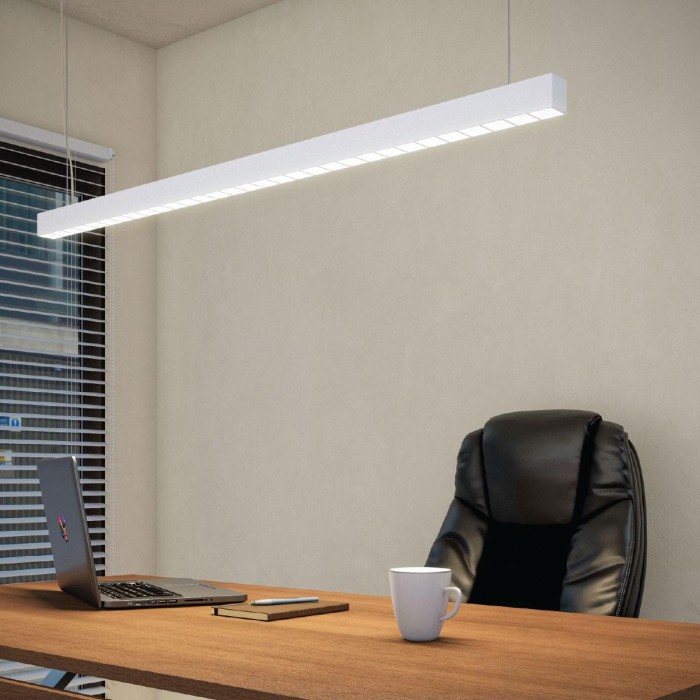 VK/04634/310/W/C - Dark LΕD γραμμικό φωτιστικό, 4000K, 48W, 8.250lm, 310cm, CRI>80, IP20, λευκό VK/04634/310/W/C - Dark LΕD γραμμικό φωτιστικό, 4000K, 48W, 8.250lm, 310cm, CRI>80, IP20, λευκό