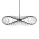 VK/04254PE/B/WW - Φωτιστικό LED κρεμαστό, 220-240V, 8W, 190lm, 2700K, IP20, ø61-74x4-16.5cm, μαύρο VK/04254PE/B/WW - Φωτιστικό LED κρεμαστό, 220-240V, 8W, 190lm, 2700K, IP20, ø61-74x4-16.5cm, μαύρο