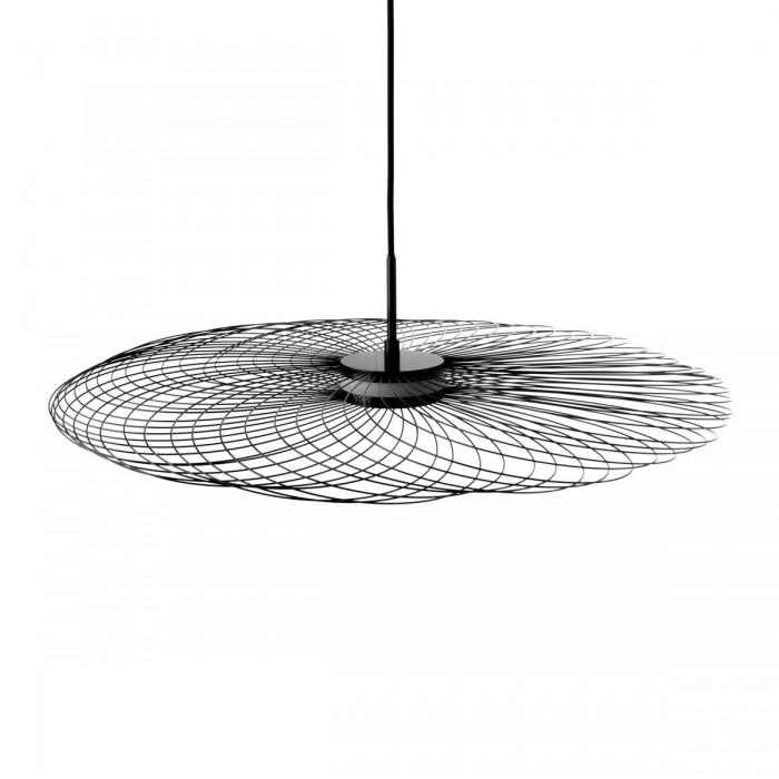 VK/04254PE/B/WW - Φωτιστικό LED κρεμαστό, 220-240V, 8W, 190lm, 2700K, IP20, ø61-74x4-16.5cm, μαύρο VK/04254PE/B/WW - Φωτιστικό LED κρεμαστό, 220-240V, 8W, 190lm, 2700K, IP20, ø61-74x4-16.5cm, μαύρο
