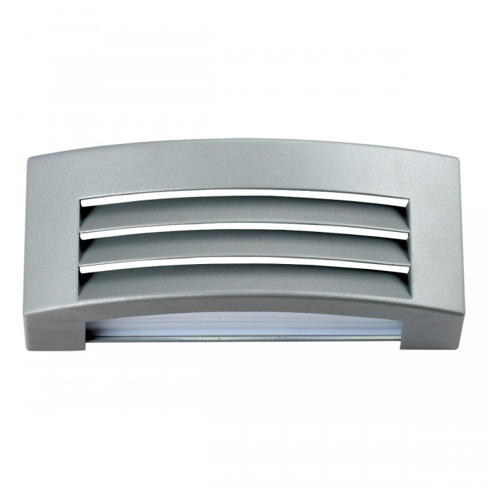 VK/01001/G - Φωτιστικό Τοίχου, 240V, Ε27/A60, Max 20W, IP54, 29x11.3x12.9cm, γκρι