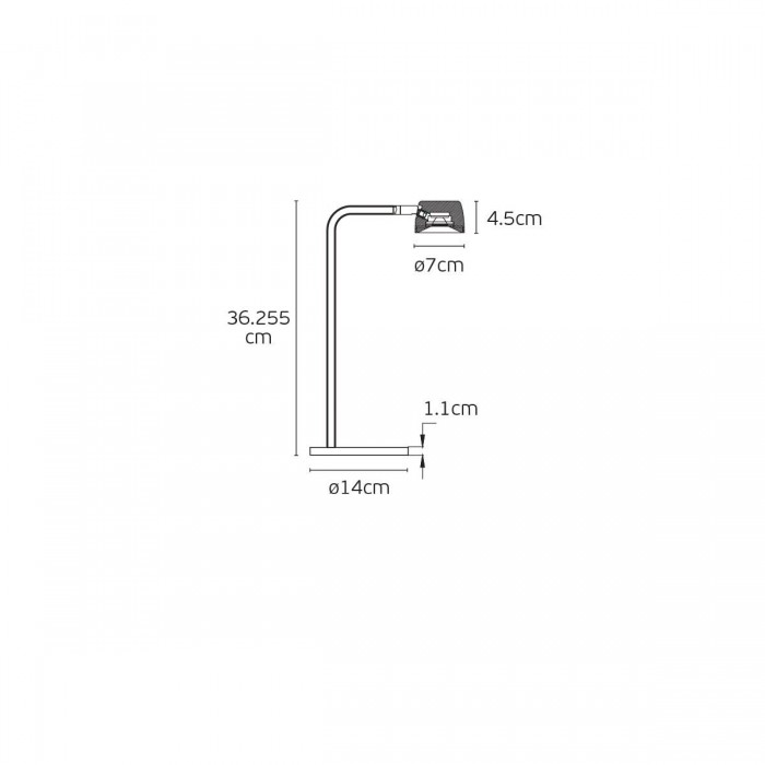 VK/04735/TL/B/W - Μαύρο. 3000K. 5.8W. 443lm. AC220-240V. 25°. LED Cree COB. Τροφοδοτικό Waiberlon. Φωτιστικό γραφείου. -20°C → 50°C. 50.000hrs. Dim Νο. CRI>90. Αλουμίνιο. IP20 VK/04735/TL/B/W - Μαύρο. 3000K. 5.8W. 443lm. AC220-240V. 25°. LED Cree COB. Τροφοδοτικό Waiberlon. Φωτιστικό γραφείου. -20°C → 50°C. 50.000hrs. Dim Νο. CRI>90. Αλουμίνιο. IP20