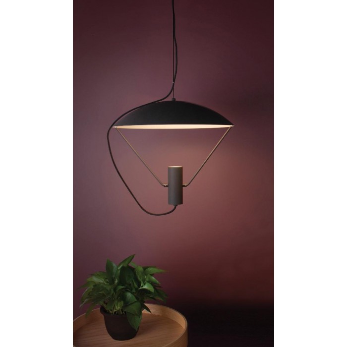 VK/04257PE/W - Φωτιστικό κρεμαστό, 220-240V, GU10, Max 12W (LED), IP20, ø45x36cm, λευκό VK/04257PE/W - Φωτιστικό κρεμαστό, 220-240V, GU10, Max 12W (LED), IP20, ø45x36cm, λευκό