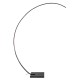 VK/04258/B/W - Φωτιστικό δαπέδου LED, 220-240V, 11W, 3000K, 244lm, IP20, 22x140.3x192cm, μαύρο VK/04258/B/W - Φωτιστικό δαπέδου LED, 220-240V, 11W, 3000K, 244lm, IP20, 22x140.3x192cm, μαύρο
