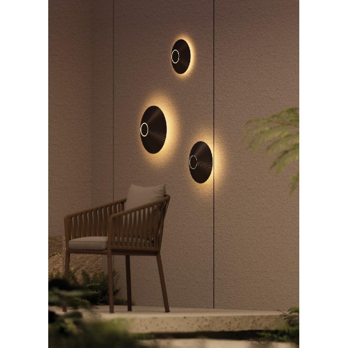 VK/02280/WA/BR/W - Καφέ. 3000K. 15W. 1546lm. AC220-240V. 85°. LED Bridgelux. Driver Eaglerise. 50.000hrs. Dim No. -20°C → 45°C. CRI>90. Τοίχου. CRI>90. ø30cm. Αλουμίνιο + PC. IP65 VK/02280/WA/BR/W - Καφέ. 3000K. 15W. 1546lm. AC220-240V. 85°. LED Bridgelux. Driver Eaglerise. 50.000hrs. Dim No. -20°C → 45°C. CRI>90. Τοίχου. CRI>90. ø30cm. Αλουμίνιο + PC. IP65
