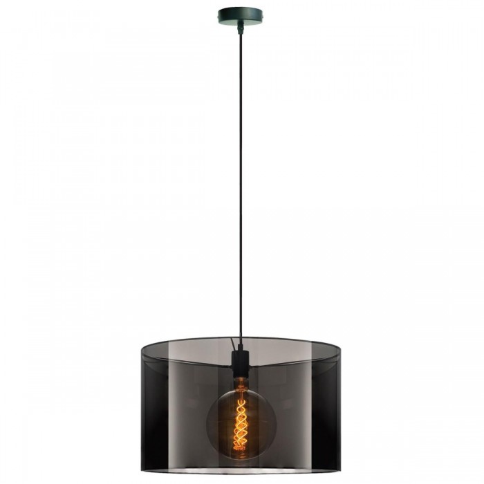 VK/03164/DG/5030 - Φωτιστικό PVC/μέταλλο, 240V, Ε27, Max 10W (LED), IP20, ø50x30cm, σκούρο γκρι VK/03164/DG/5030 - Φωτιστικό PVC/μέταλλο, 240V, Ε27, Max 10W (LED), IP20, ø50x30cm, σκούρο γκρι