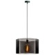 VK/03164/DG/5030 - Φωτιστικό PVC/μέταλλο, 240V, Ε27, Max 10W (LED), IP20, ø50x30cm, σκούρο γκρι VK/03164/DG/5030 - Φωτιστικό PVC/μέταλλο, 240V, Ε27, Max 10W (LED), IP20, ø50x30cm, σκούρο γκρι