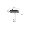 VK/02281/B/W/30 - Μαύρο. 3000K. 15W. 1752lm. AC220-240V. 85°. LED Bridgelux. Driver Eaglerise. 50.000hrs. Dim No. -20°C → 45°C. CRI>90. Γκαζόν. CRI>90. 30cm. Αλουμίνιο + PC. IP65 VK/02281/B/W/30 - Μαύρο. 3000K. 15W. 1752lm. AC220-240V. 85°. LED Bridgelux. Driver Eaglerise. 50.000hrs. Dim No. -20°C → 45°C. CRI>90. Γκαζόν. CRI>90. 30cm. Αλουμίνιο + PC. IP65