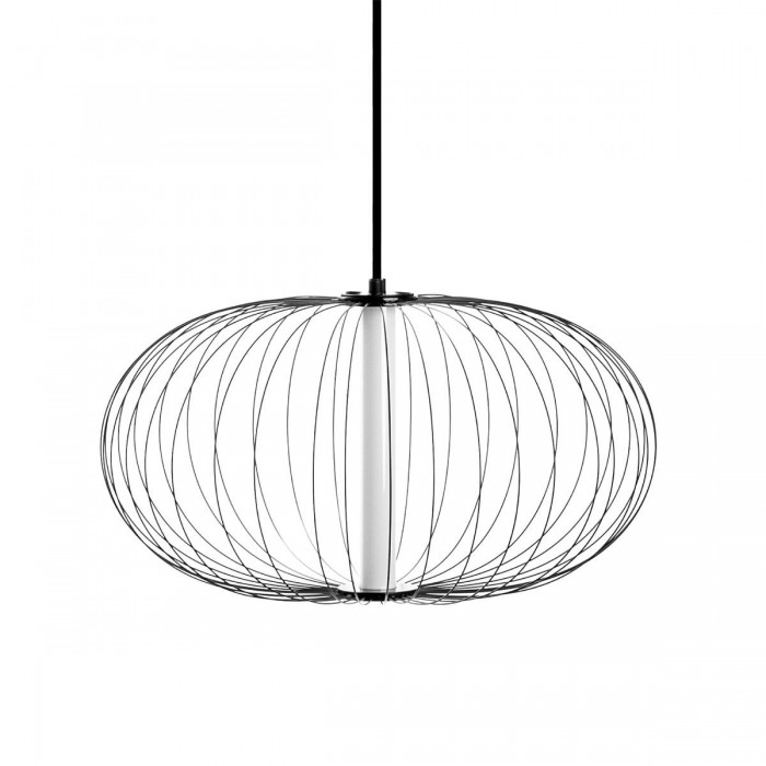 VK/04388/PE/B/W - Φωτιστικό LED κρεμαστό, 220-240V, 5W, 2700K, 350lm, CRI>80, IP20, ø50x26cm, μαύρο VK/04388/PE/B/W - Φωτιστικό LED κρεμαστό, 220-240V, 5W, 2700K, 350lm, CRI>80, IP20, ø50x26cm, μαύρο