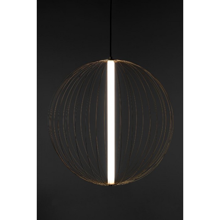 VK/04389/PE/B/W - Φωτιστικό LED κρεμαστό, 220-240V, 10W, 2700K, 700lm, CRI>80, IP20, ø50cm, μαύρο VK/04389/PE/B/W - Φωτιστικό LED κρεμαστό, 220-240V, 10W, 2700K, 700lm, CRI>80, IP20, ø50cm, μαύρο