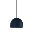 VK/04392/PE/BL - Φωτιστικό κρεμαστό καμπάνα, 220-240V, Ε27, Max 20W (LED), IP20, ø40x30cm, μπλε 