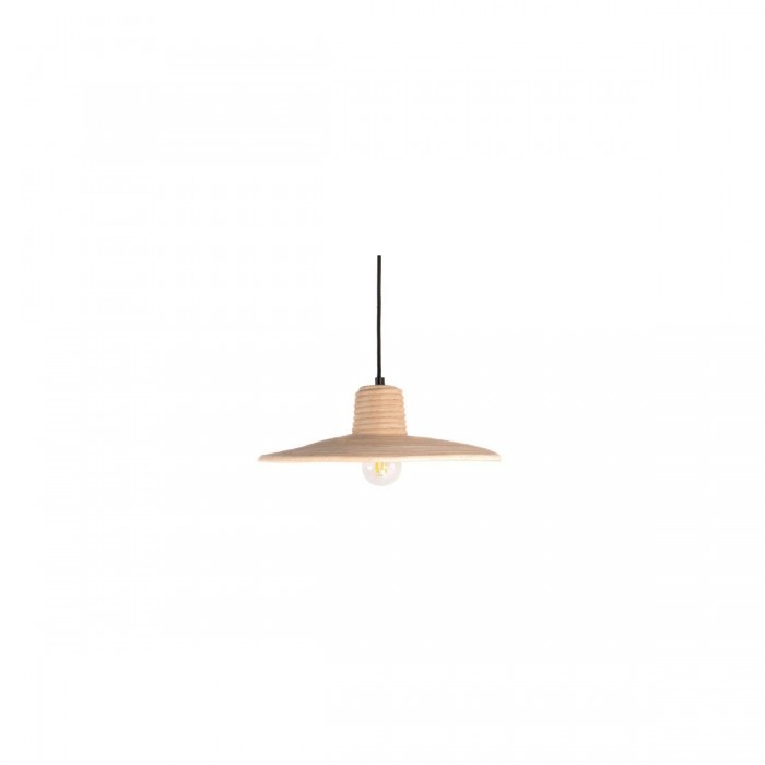 VK/03320/PE/NT/35 - Φωτιστικό κρεμαστό, φυσικό. E27. Max 20W (LED). Ø35cm. IP20