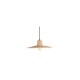 VK/03320/PE/NT/35 - Φωτιστικό κρεμαστό, φυσικό. E27. Max 20W (LED). Ø35cm. IP20