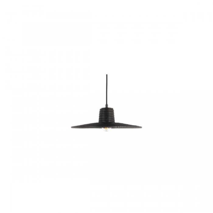 VK/03320/PE/B/35 - Φωτιστικό κρεμαστό, μαύρο. E27. Max 20W (LED). Ø35cm. IP20