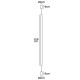 VK/04270/B/C - Φωτιστικό LED οροφής-βάσης, 200-240V, 9W, 3000K, 1516lm, CRI>90, IP20, μαύρο VK/04270/B/C - Φωτιστικό LED οροφής-βάσης, 200-240V, 9W, 3000K, 1516lm, CRI>90, IP20, μαύρο