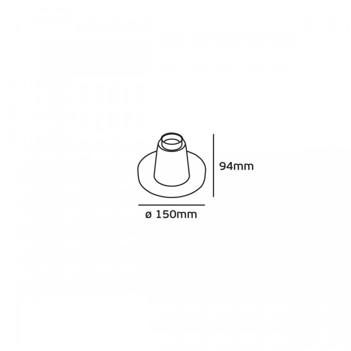 VK/G30 - Βάση με ντουί για φωτιστικό μπάλα, Ε27, ø30 
