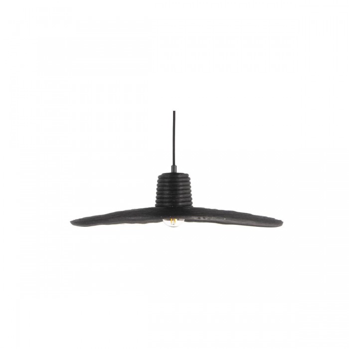VK/03320/PE/B/60 - Φωτιστικό κρεμαστό, μαύρο. E27. Max 20W (LED). Ø60cm. IP20