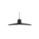 VK/03320/PE/B/60 - Φωτιστικό κρεμαστό, μαύρο. E27. Max 20W (LED). Ø60cm. IP20