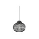 VK/03321/PE/B/36 - Φωτιστικό κρεμαστό, μαύρο. E27. Max 20W (LED). IP20