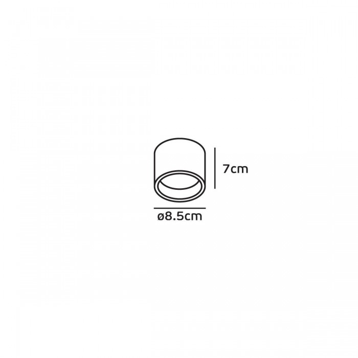 VK/02169/CE/W/W/85 -<p>Φωτιστικό Led οροφής, αδιάβροχο, 220-240V, 6W, 3000K, 756lm, 80°, CRI>90, IP44, ø8.5x7cm, λευκό</p> VK/02169/CE/W/W/85 -<p>Φωτιστικό Led οροφής, αδιάβροχο, 220-240V, 6W, 3000K, 756lm, 80°, CRI>90, IP44, ø8.5x7cm, λευκό</p>