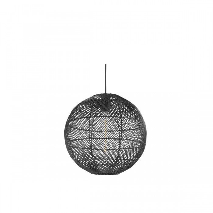 VK/03322/PE/B/35 - Φωτιστικό κρεμαστό, μαύρο. E27. Max 20W (LED). ø35cm. IP20