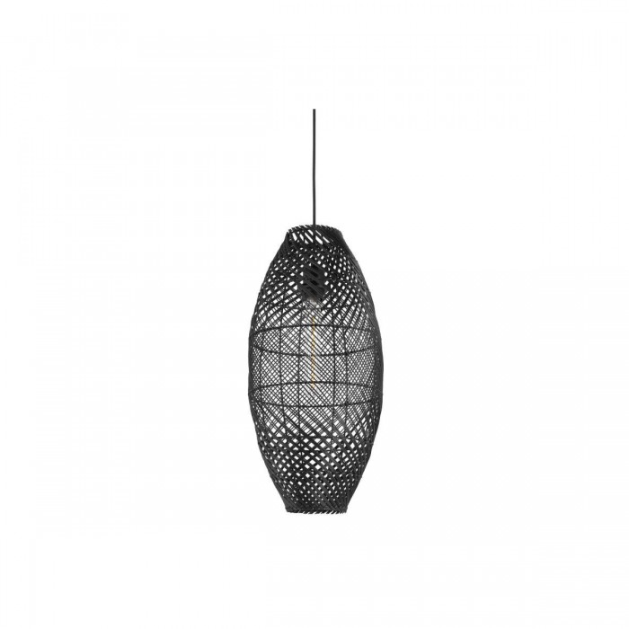 VK/03323/PE/B/50 - Φωτιστικό κρεμαστό, μαύρο. E27. Max 20W (LED). IP20
