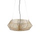 VK/01118/PE/GD/60 - Φωτιστικό κρεμαστό, χρυσό. GU10. Max. 12W. (LED). ø60cm. IP44