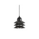 VK/01122/PE/B - Φωτιστικό κρεμαστό, μαύρο. E27. Max. 20W. (LED). IP44