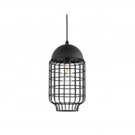 VK/01123/PE/B - Φωτιστικό κρεμαστό. E27. Max. 20W. (LED). IP44, μαύρο VK/01123/PE/B - Φωτιστικό κρεμαστό. E27. Max. 20W. (LED). IP44, μαύρο