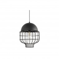 VK/01124/PE/B - Φωτιστικό κρεμαστό. E27. Max. 20W. (LED). IP44, μαύρο VK/01124/PE/B - Φωτιστικό κρεμαστό. E27. Max. 20W. (LED). IP44, μαύρο