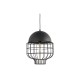 VK/01124/PE/B - Φωτιστικό κρεμαστό, μαύρο. E27. Max. 20W. (LED). IP44