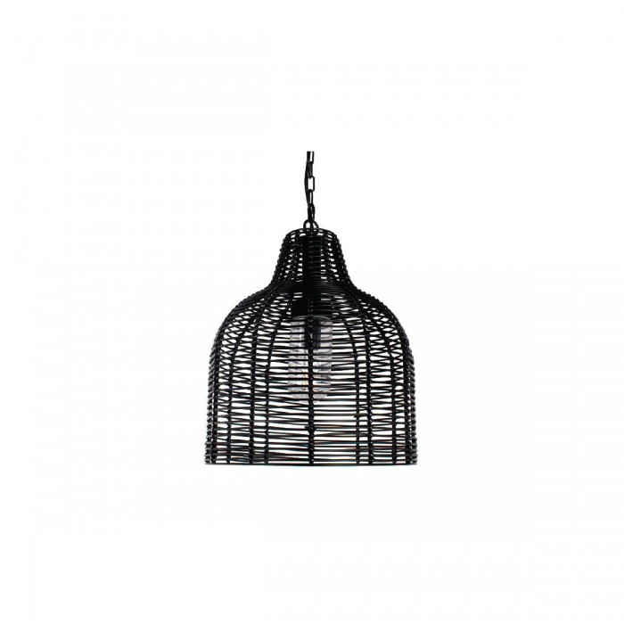 VK/01127/PE/B/40 - Φωτιστικό κρεμαστό, μαύρο. E27. Max. 20W. (LED). IP44