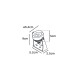VK/02177/B/W -<p>Φωτιστικό Led κήπου, 200-240V, 5W, 3000K, 601lm, 38°, CRI>80, IP65, ø5.2x9cm, κινητό, μαύρο</p> VK/02177/B/W -<p>Φωτιστικό Led κήπου, 200-240V, 5W, 3000K, 601lm, 38°, CRI>80, IP65, ø5.2x9cm, κινητό, μαύρο</p>