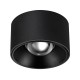 VK/04451/B/W/95 - Φωτιστικό Led οροφής, αδιάβροχο, 220V, 20W, 3000K, 1.686lm, 45°, CRI>90, IP54, ø9.5x5.5cm, μαύρο  