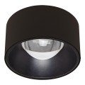 VK/04451/B/W/120 - Φωτιστικό Led οροφής, αδιάβροχο, 220V, 29W, 3000K, 2.567lm, 50°, CRI>90, IP54, ø12x6.2cm, μαύρο 