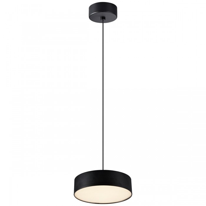 VK/04454/PE/B/W - Φωτιστικό Led κρεμαστό, 220-240V, 11W, 3000K, 1.243lm, CRI>90, IP20, ø15x4cm, μαύρο VK/04454/PE/B/W - Φωτιστικό Led κρεμαστό, 220-240V, 11W, 3000K, 1.243lm, CRI>90, IP20, ø15x4cm, μαύρο
