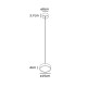 VK/04454/PE/B/W - Φωτιστικό Led κρεμαστό, 220-240V, 11W, 3000K, 1.243lm, CRI>90, IP20, ø15x4cm, μαύρο VK/04454/PE/B/W - Φωτιστικό Led κρεμαστό, 220-240V, 11W, 3000K, 1.243lm, CRI>90, IP20, ø15x4cm, μαύρο