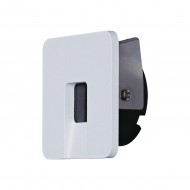 VK/02179/W/W - Φωτιστικό Led τοίχου χωνευτό, 200-240V, 1W, 3000K, 127lm, CRI>90, IP42, 5.6x5.6x3cm, λευκό VK/02179/W/W - Φωτιστικό Led τοίχου χωνευτό, 200-240V, 1W, 3000K, 127lm, CRI>90, IP42, 5.6x5.6x3cm, λευκό