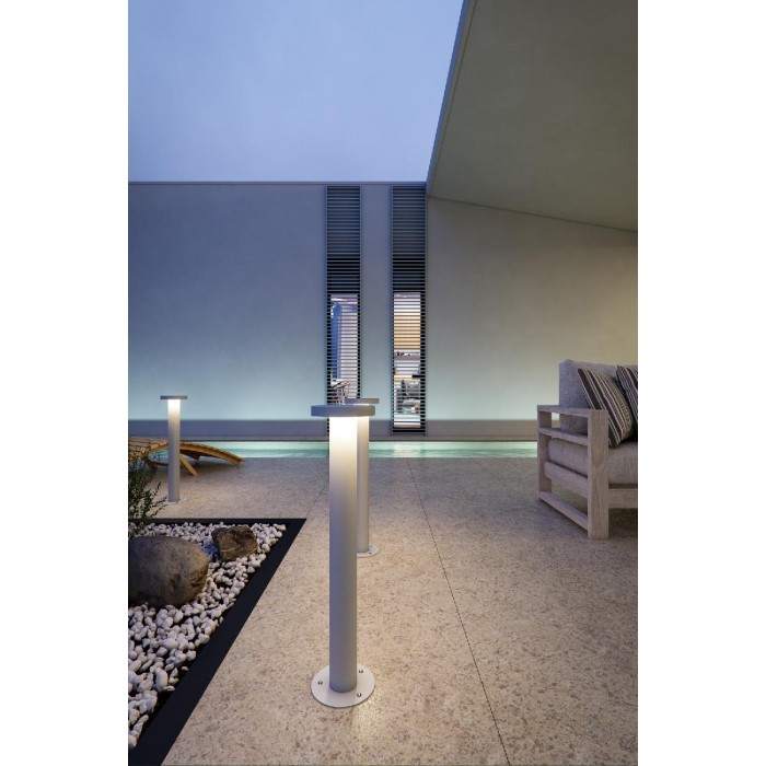 VK/02181/W/W - Φωτιστικό Led δαπέδου, 220-240V, 7W, 3000K, 228lm, 120°, CRI>80, IP65, ø14x60cm, λευκό VK/02181/W/W - Φωτιστικό Led δαπέδου, 220-240V, 7W, 3000K, 228lm, 120°, CRI>80, IP65, ø14x60cm, λευκό
